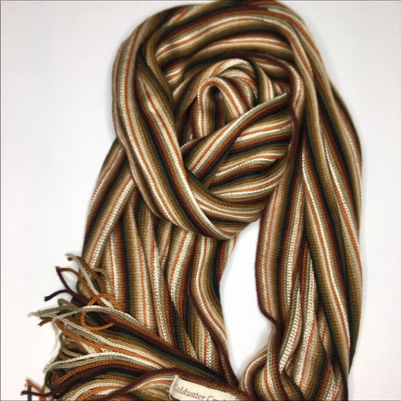 Coldwater Creek Fringed Scarf - Picture 1 of 5